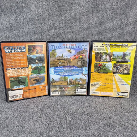 Playstation 2 PS2 Video Games Bundle Lot of 3 Skateboarding Mountain Bike - Picture 2 of 12